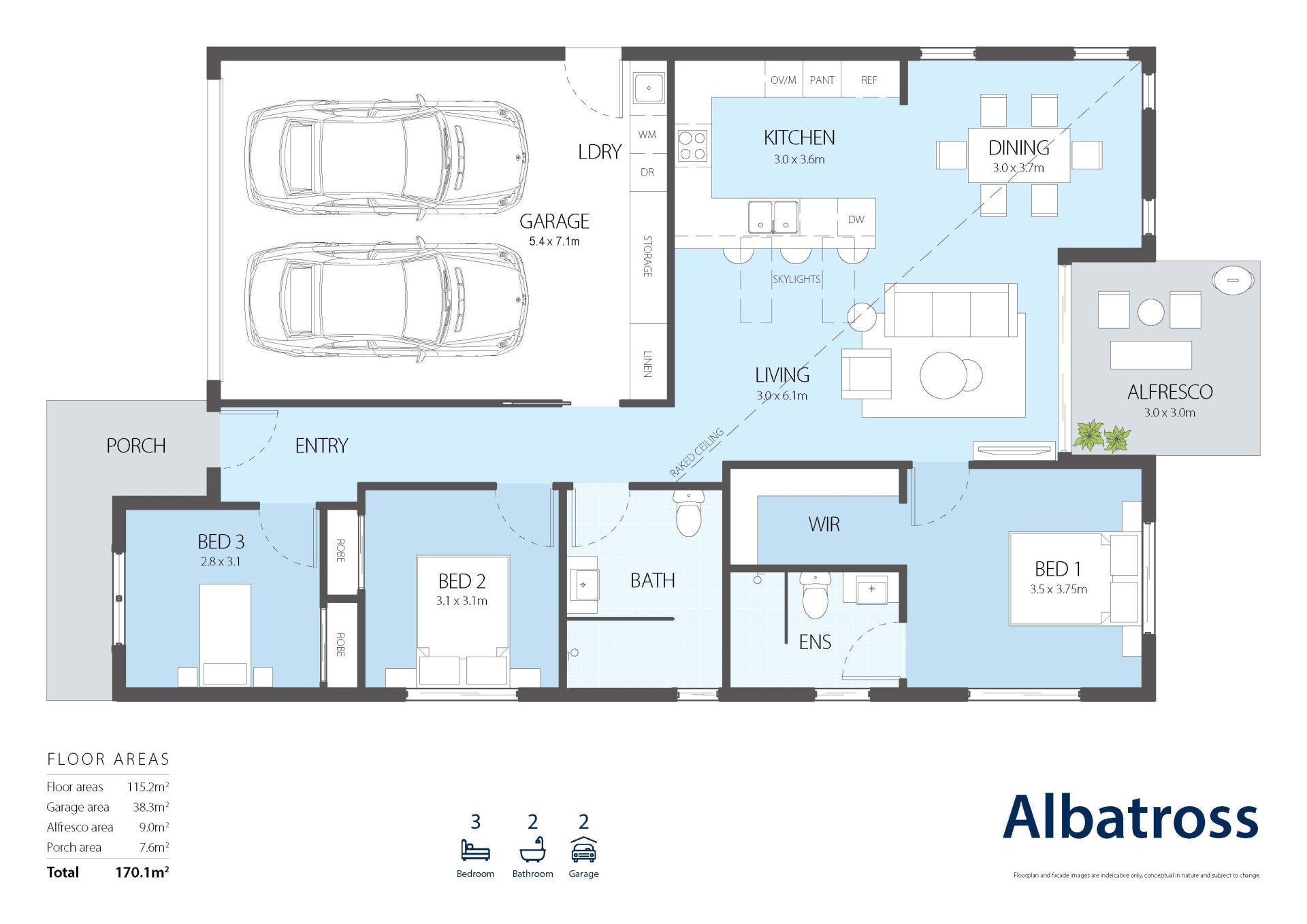 Albatross Retirement Home Floor Plan