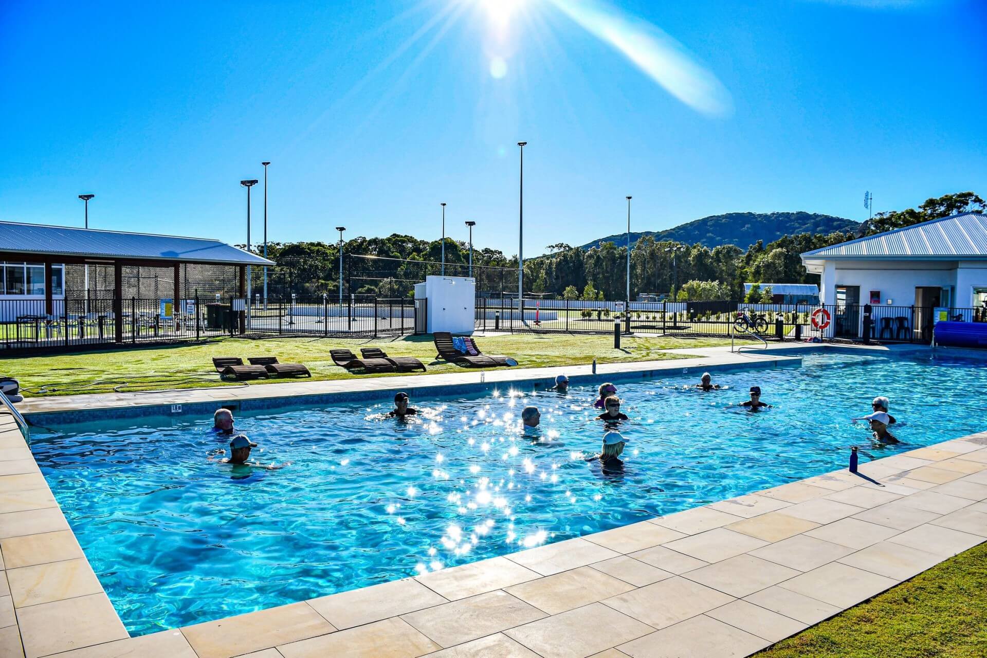 Heated Outdoor Pool for Over 50s